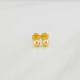 Topos Bola Lisa 0.45g / 4mm Oro Amarillo 18K