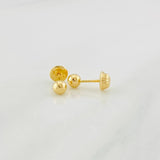 Topos Bola Lisa 0.5g / 5mm Oro Amarillo 18K