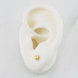 Topos Bola Lisa 0.45g / 4mm Oro Amarillo 18K