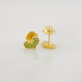 Topos Corazón 0.7g / 4.7mm Oro Amarillo 18K