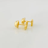 Topos Corazón 0.7g / 4.7mm Oro Amarillo 18K