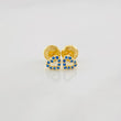 Topos Silueta Corazón 0.55g / 4.3mm Oro Amarillo 18K