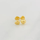 Topos Corazón 0.5g / 5.1mm Oro Amarillo 18K