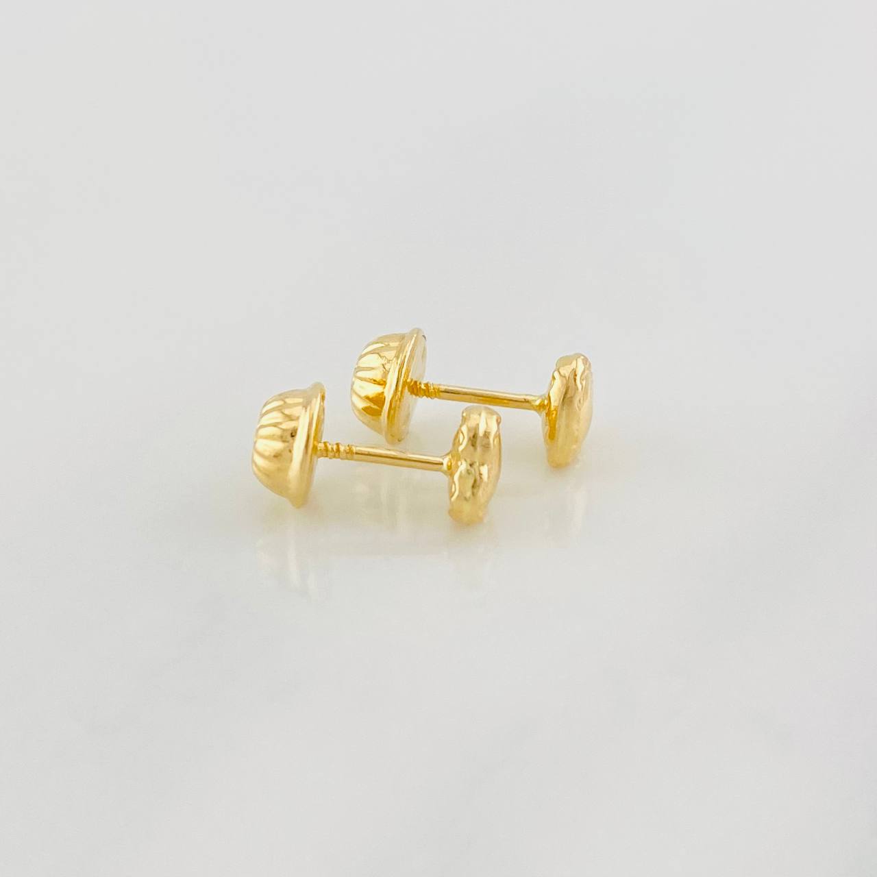 Topos Corazón 0.5g / 5.1mm Oro Amarillo 18K