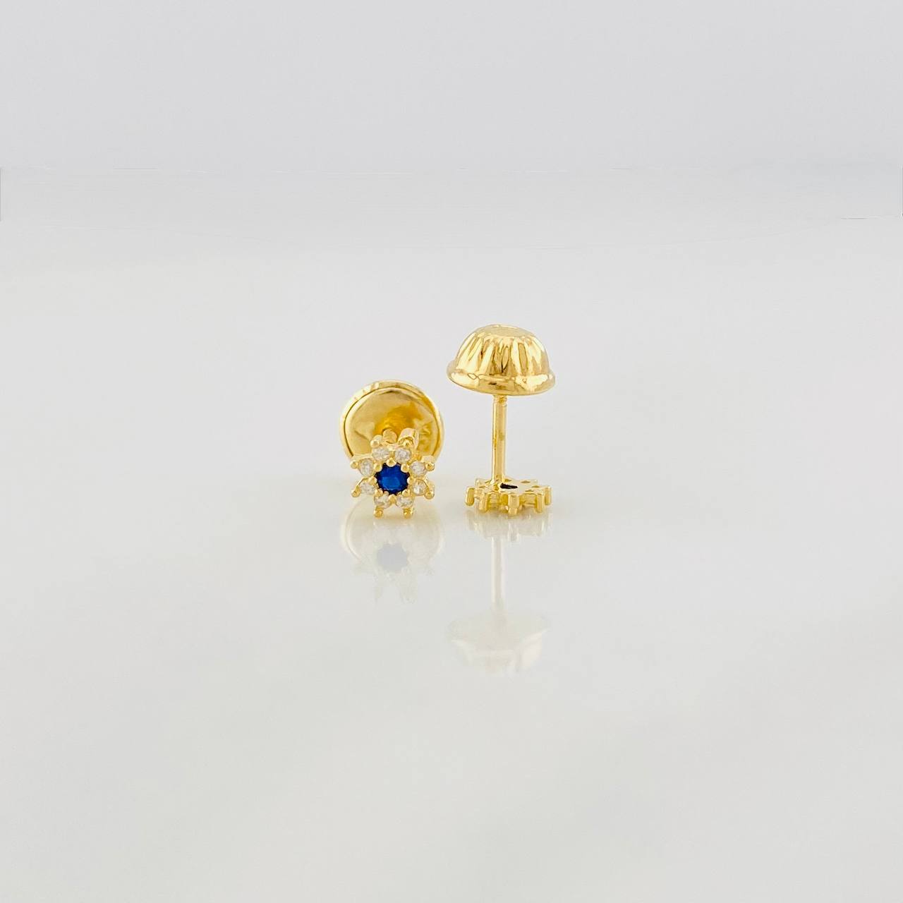 Topos Flor 0.5g / 4.2mm Oro Amarillo 18K