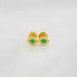 Topos Ojo 0.65g / 6.25mm Oro Amarillo 18K