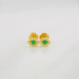 Topos Ojo 0.65g / 6.25mm Oro Amarillo 18K