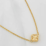 Cadena Aro Seguido Trebol 5.75g / 53cm / 8.1mm Oro Amarillo 18K