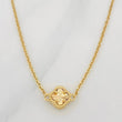 Cadena Aro Seguido Trebol 5.75g / 53cm / 8.1mm Oro Amarillo 18K