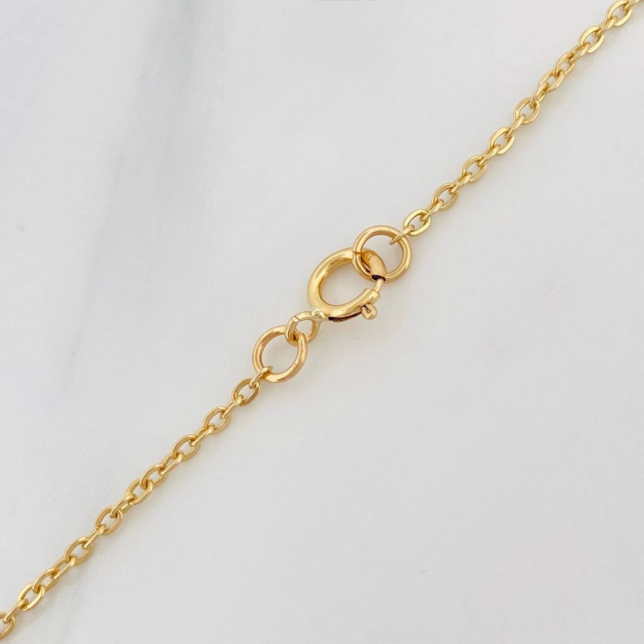 Cadena Aro Seguido Trebol 5.75g / 53cm / 8.1mm Oro Amarillo 18K