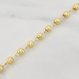 Pulso Militar 3.05g / 19.05cm / 4mm Oro Amarillo 18K
