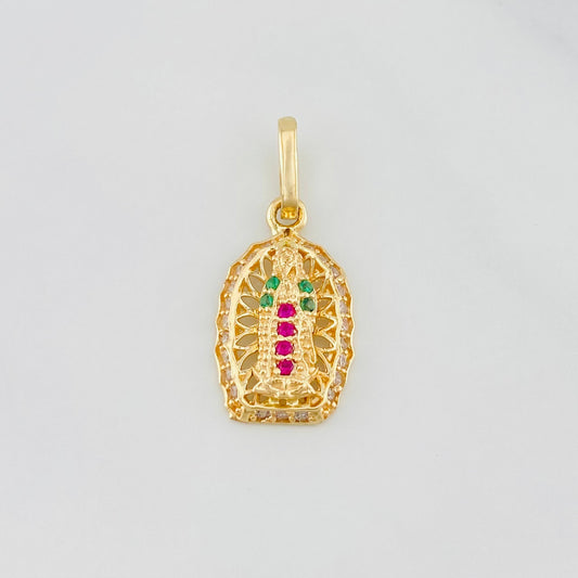 Dije Virgen de Guadalupe 1.2g / 2cm Oro Amarillo 18K