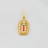 Dije Virgen de Guadalupe 1.2g / 2cm Oro Amarillo 18K