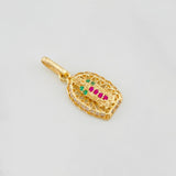 Dije Virgen de Guadalupe 1.3g / 2.1cm Oro Amarillo 18K