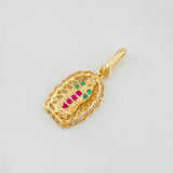 Dije Virgen de Guadalupe 1.2g / 2cm Oro Amarillo 18K