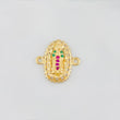 Herraje Virgen de Guadalupe 1.3g / 1.05cm Oro Rosa 18K