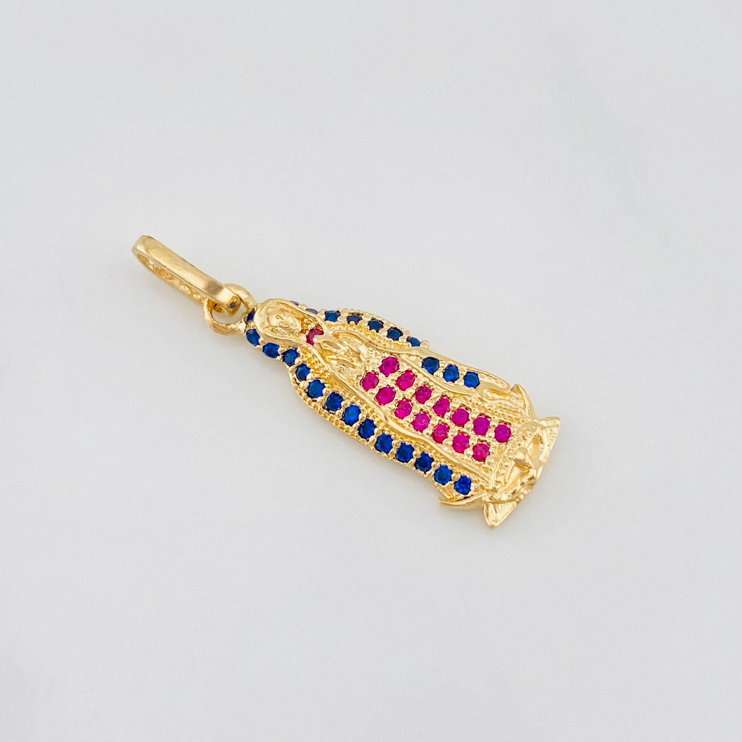 Dije Virgen de Guadalupe 1.8g / 2.05cm Oro Amarillo 18K