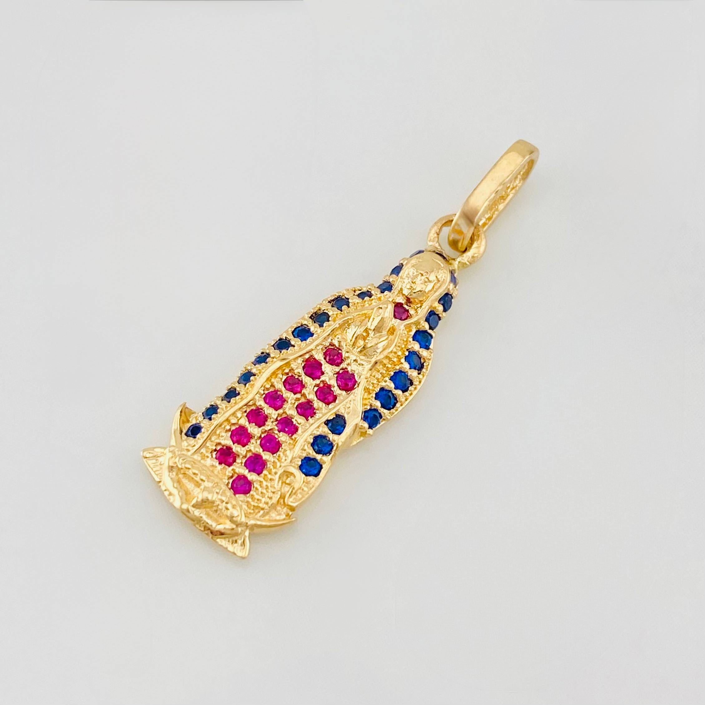 Dije Virgen de Guadalupe 1.8g / 2.05cm Oro Amarillo 18K