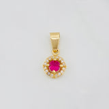 Dije Halo 1.15g / 1.05cm Oro Amarillo 18K