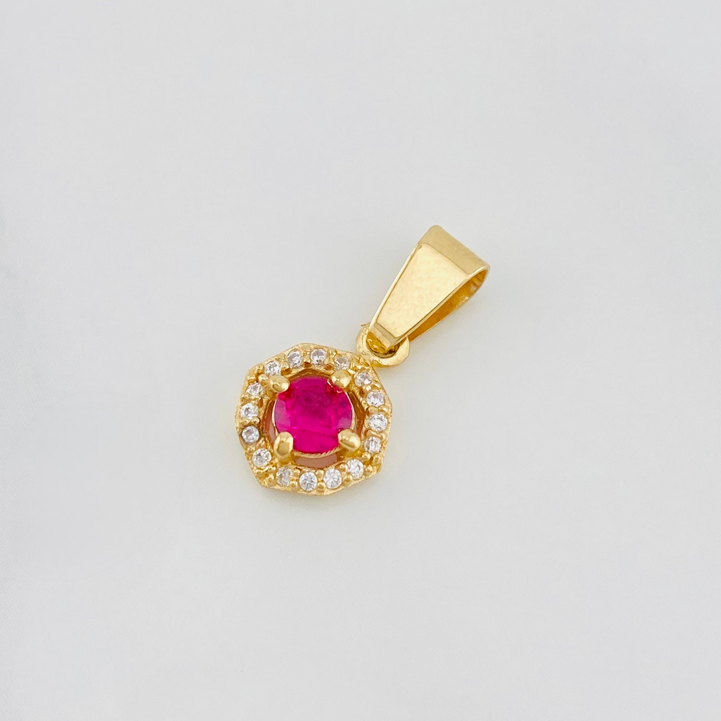 Dije Halo 1.15g / 1.05cm Oro Amarillo 18K