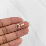 Dije Halo 1.15g / 1.05cm Oro Amarillo 18K