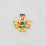 Herraje Pato Bolsa Dinero 1.55g / 1.05cm Tres Oros 18K