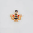 Herraje Pato Bolsa Dinero 1.65g / 1.05cm Tres Oros 18K