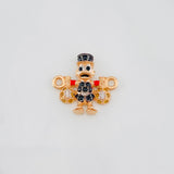 Herraje Pato Bolsa Dinero 1.65g / 1.05cm Tres Oros 18K