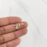 Dije Fe 1.1g / 1.05cm Oro Amarillo 18K