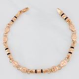 Pulso Rustico Tornillo 6.9g / 22cm / 6.18mm Oro Rosa 18K