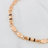 Pulso Rustico Tornillo 6.9g / 22cm / 6.18mm Oro Rosa 18K