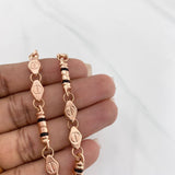 Pulso Rustico Tornillo 6.9g / 22cm / 6.18mm Oro Rosa 18K