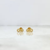 Topos Infinito 0.9gr Circones Blancos Oro Amarillo*