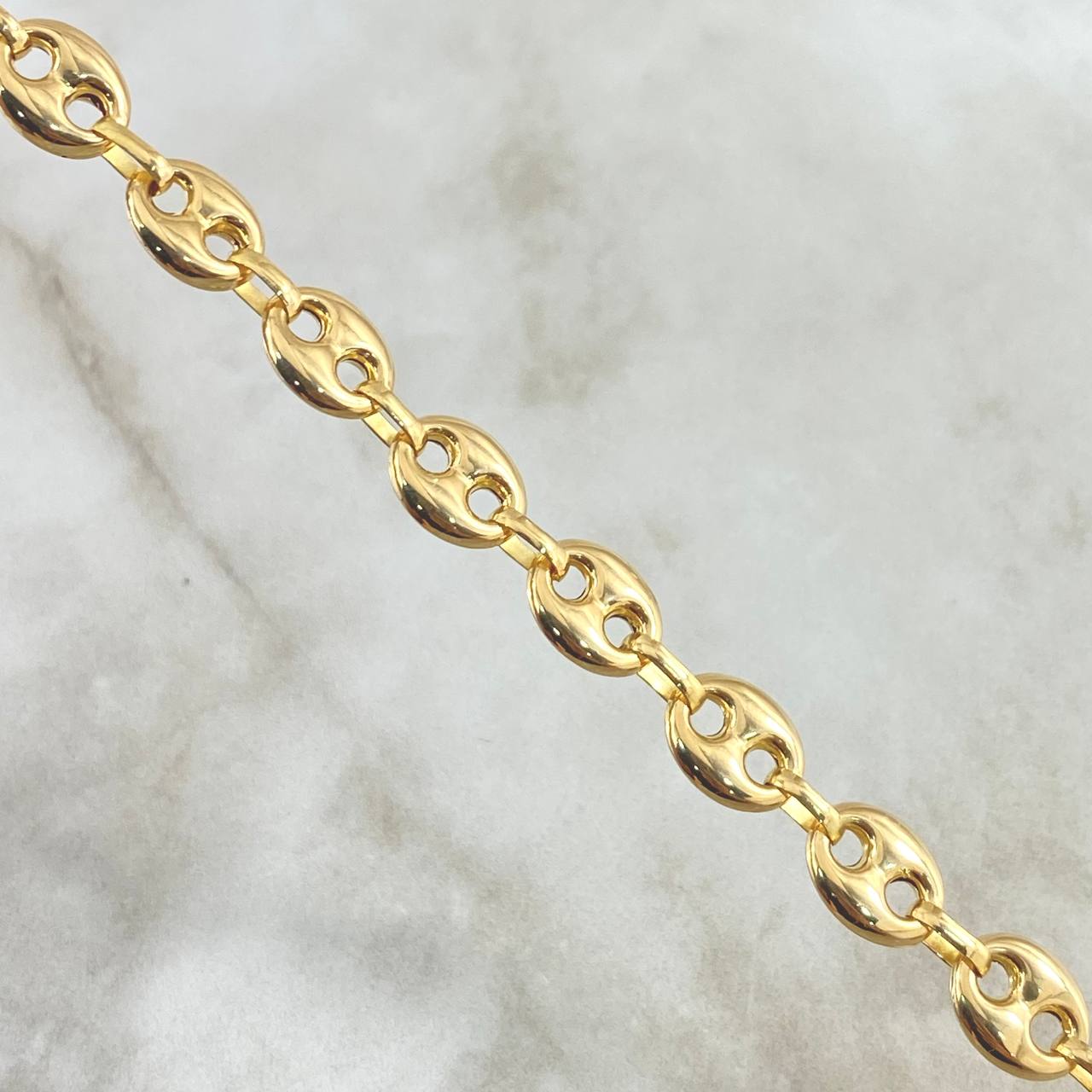 Pulso GC 7.35gr / 19cm / 8.2mm Liso Oro Amarillo 18K