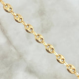 Pulso GC 5.55gr / 20cm / 6.4mm Liso Oro Amarillo 18K
