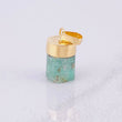 Dije Morralla Esmeralda 1.55g / 1.7cm Oro Amarillo 18K