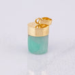 Dije Morralla Esmeralda 1.65g / 1.7cm Oro Amarillo 18K