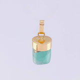 Dije Morralla Esmeralda 1.65g / 1.7cm Oro Amarillo 18K