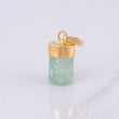 Dije Morralla Esmeralda 1.1g / 1.7cm Oro Amarillo 18K