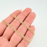 Cadena China 6gr / 60cm / 3.6mm Oro Amarillo +1 18K ©