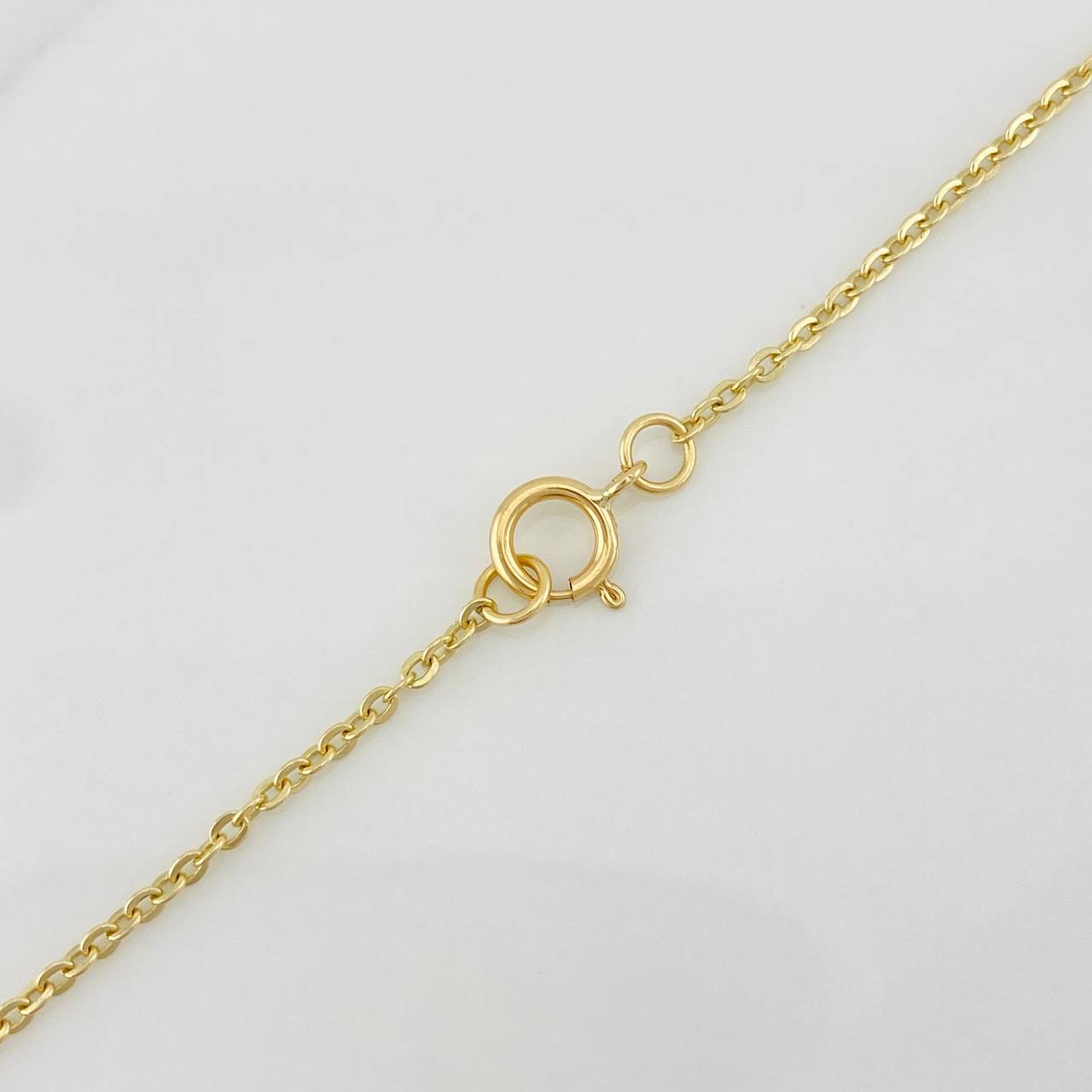 Rosario Cruz 4g / 40cm / 4mm Tres Oros 18K