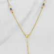 Rosario Cruz 4g / 40cm / 4mm Tres Oros 18K