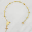 Pulso Denario Virgen Milagrosa 3.05g / 20cm / 4mm Oro Amarillo 18K
