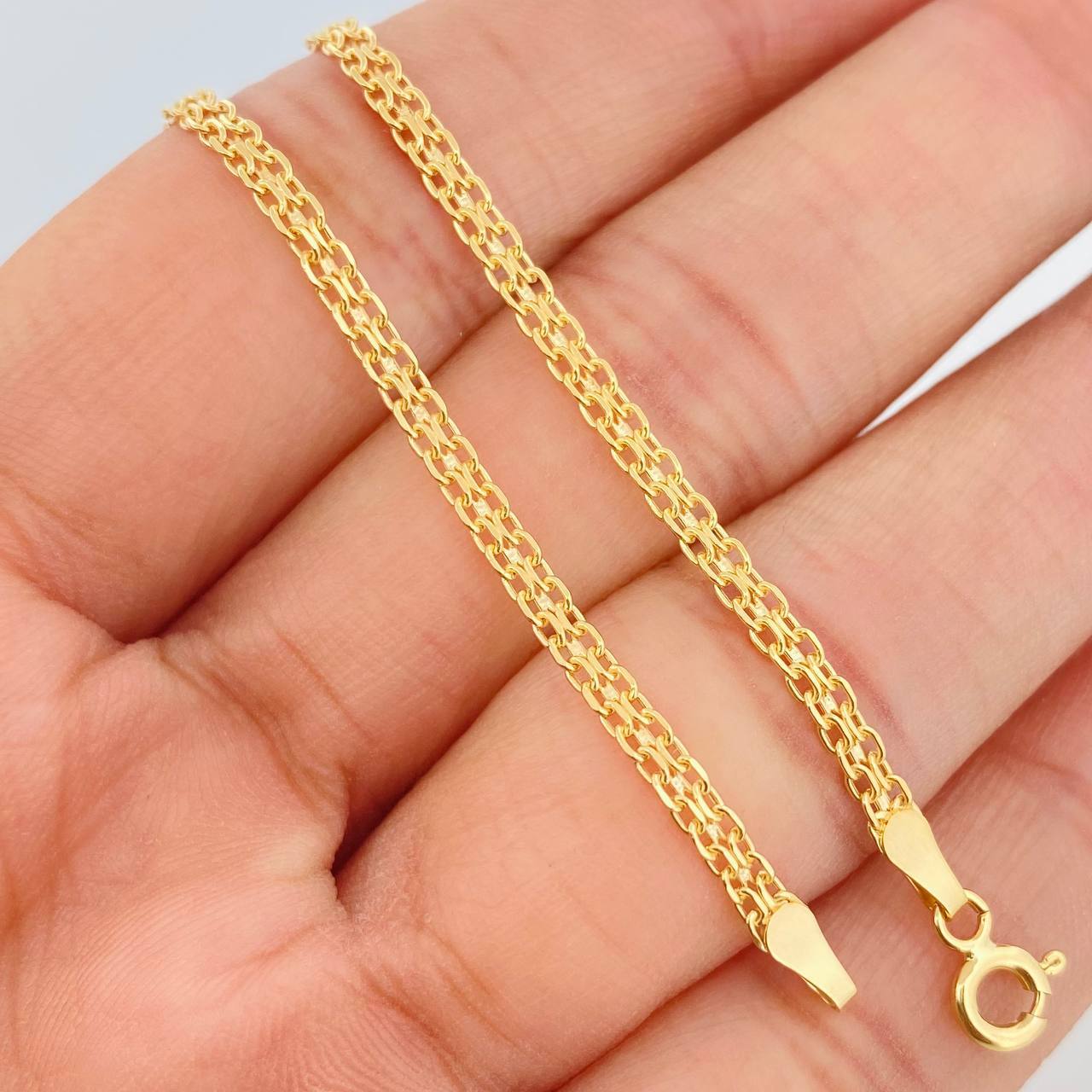 Pulso China 1.45g / 19cm / 2.33mm Oro Amarillo 18K