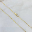 Cadena Morse 1.45gr / 45cm / 0.8mm Oro Amarillo +3 ©