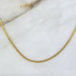 Cadena Cubana Tibetana 3.7gr / 60cm / 2.2mm Oro Amarillo +0 ©