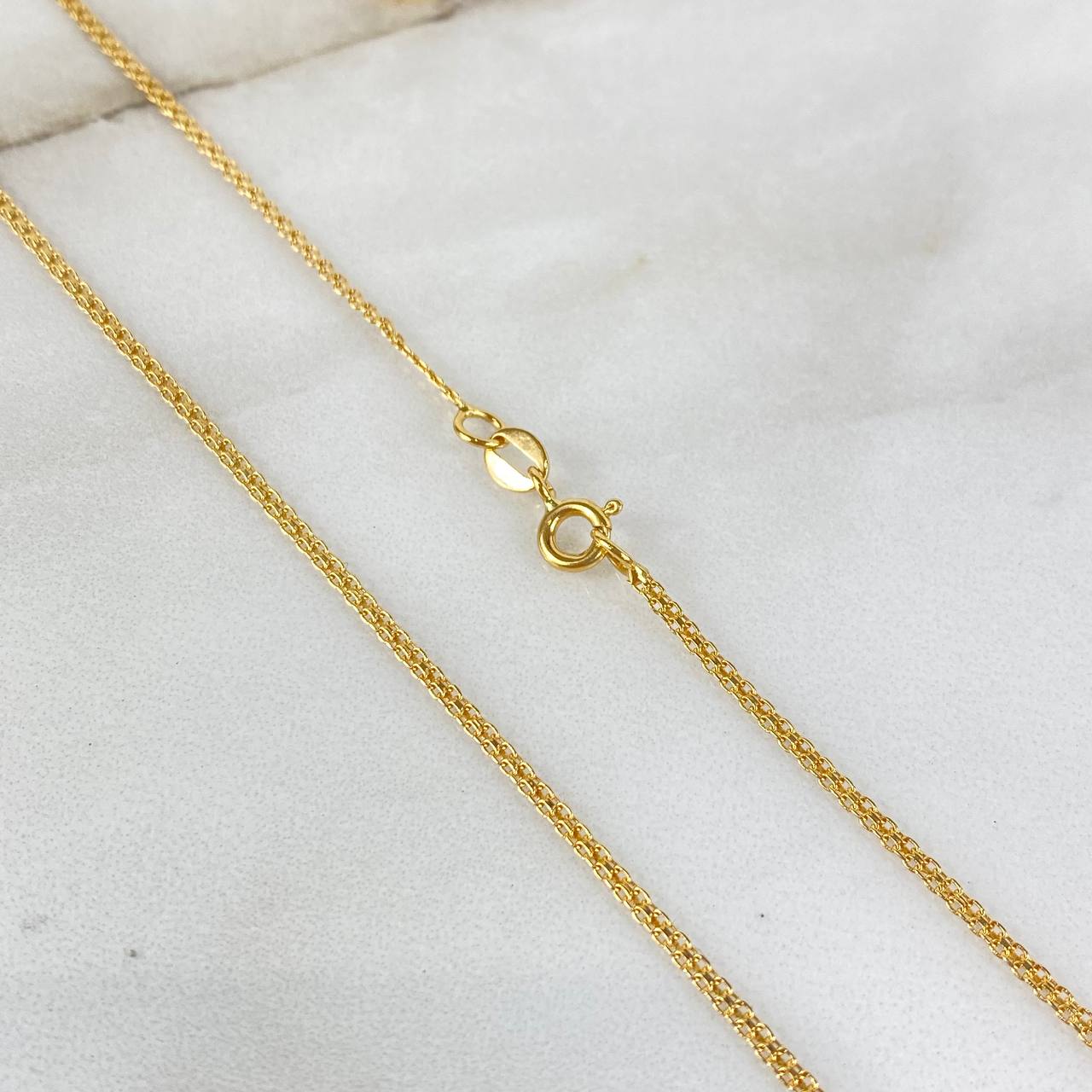 Cadena China 3.25gr / 60cm / 1.5mm Oro Amarillo +0 *