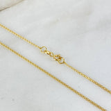 Cadena China 2.5gr / 45cm / 1.5mm Oro Amarillo +1