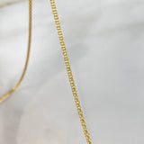 Cadena China 2.5gr / 45cm / 1.5mm Oro Amarillo +1