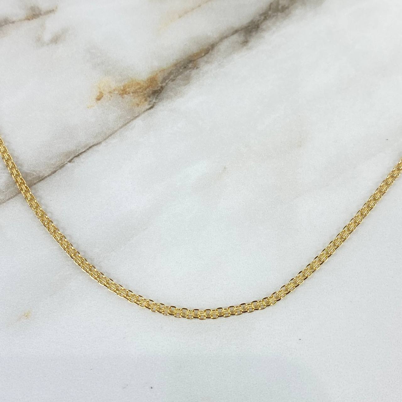 Cadena China 8.4gr / 70cm / 2.5mm Oro Amarillo +0 ©